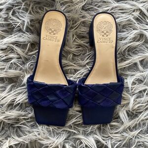 Vince Camuto Semtera Woven Mules